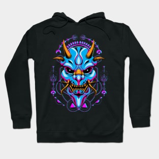 oni mask samurai Hoodie